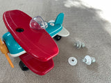 Replacement Toy Bolts / Screws and Flange Nuts - Plastic (AM)